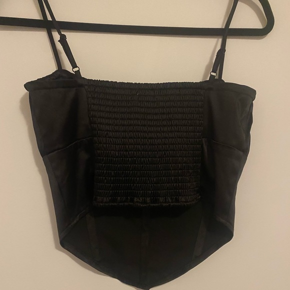 Glassons black corset top - Picture 2 of 2